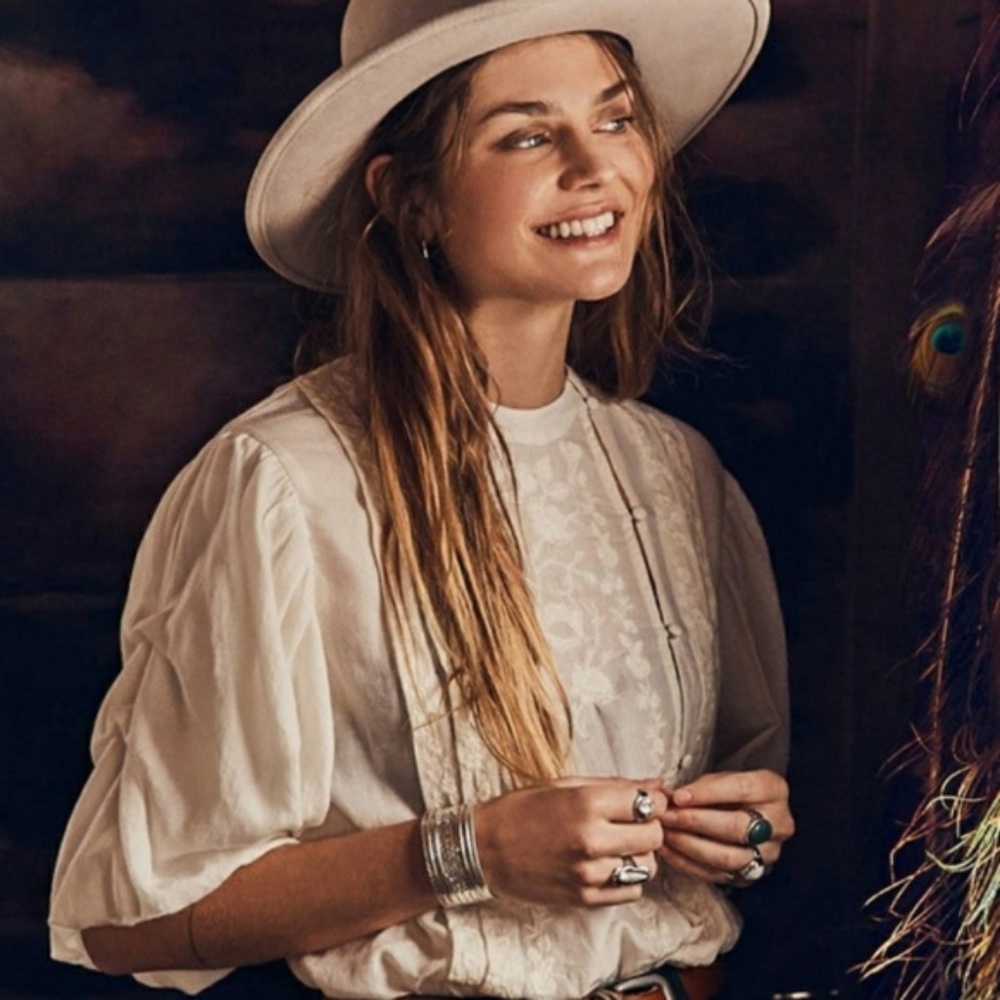 Free People Romance Top